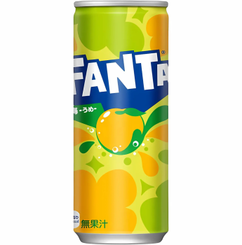 FANTA - Ume Plum Soda Slim Can JAPAN 250ml